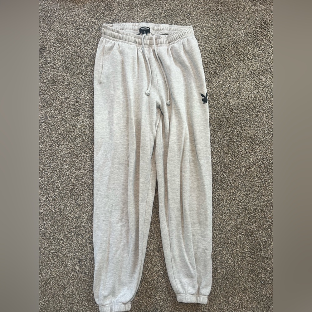 Gray pacsun playboy sweats